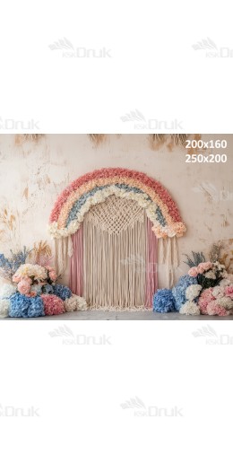 Tło fotograficzne Boho 3294